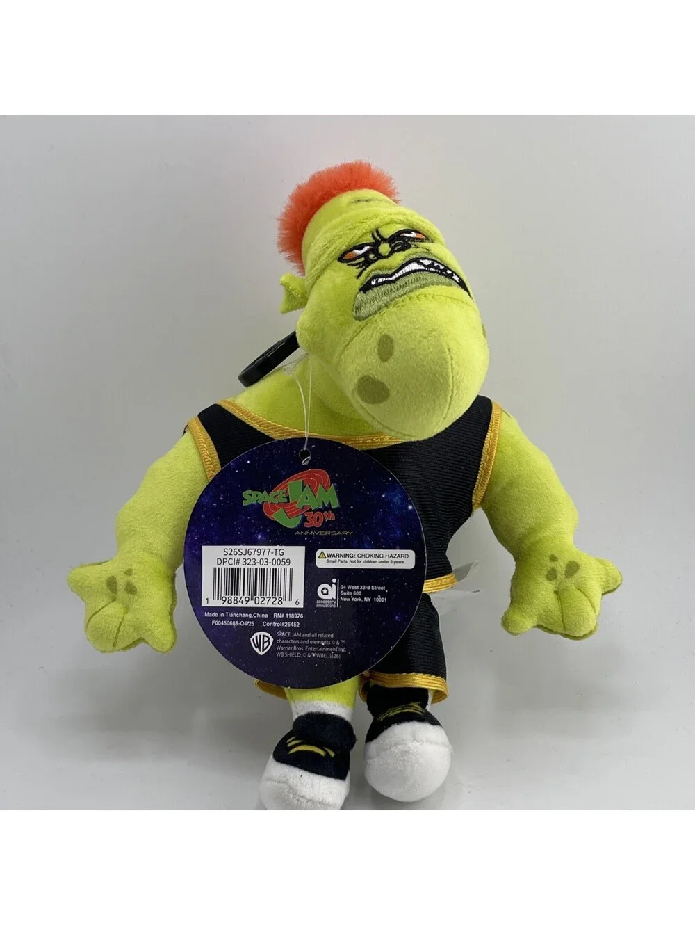 Space Jam 30th Anniversary Monstar Bang Plush Target Exclusive